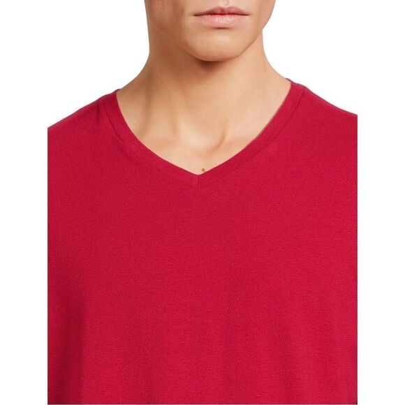 Men’s Moisture Wicking V-Neck Short Sleeve T-Shirts 2-Pack Size 2XL (50-52) - Picture 9 of 9